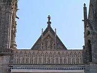 Chartres, Cathedrale, Facade Ouest, Les Rois (1)